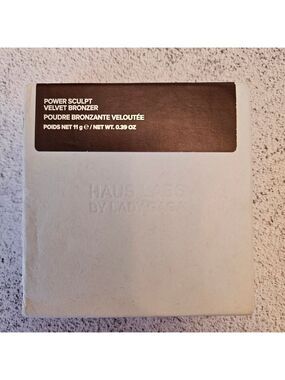 Haus Labs By Lady Gaga Power Sculpt Velvet Bronzer in Khaya Spice Deep Brand New